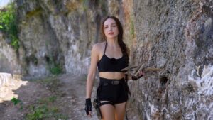 Creating a Cosplay of the Famous Adventurer Lara Croft from the Tomb Raider Game Series