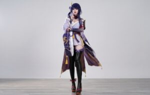 Raiden Shogun Cosplay from Genshin Impact