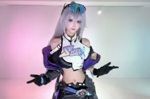 Silver Wolf Cosplay from Honkai: Star Rail